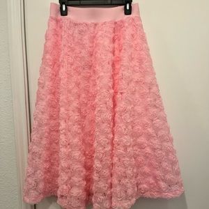 Rose pink skirt medium